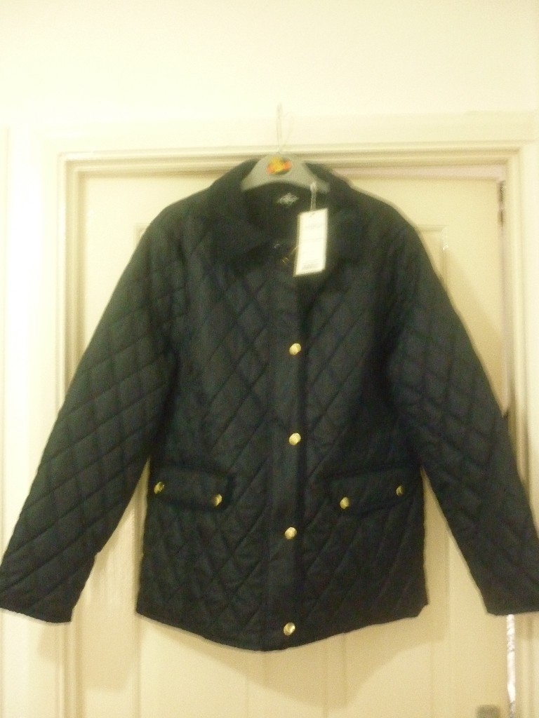 ladies quilted jacket size 20